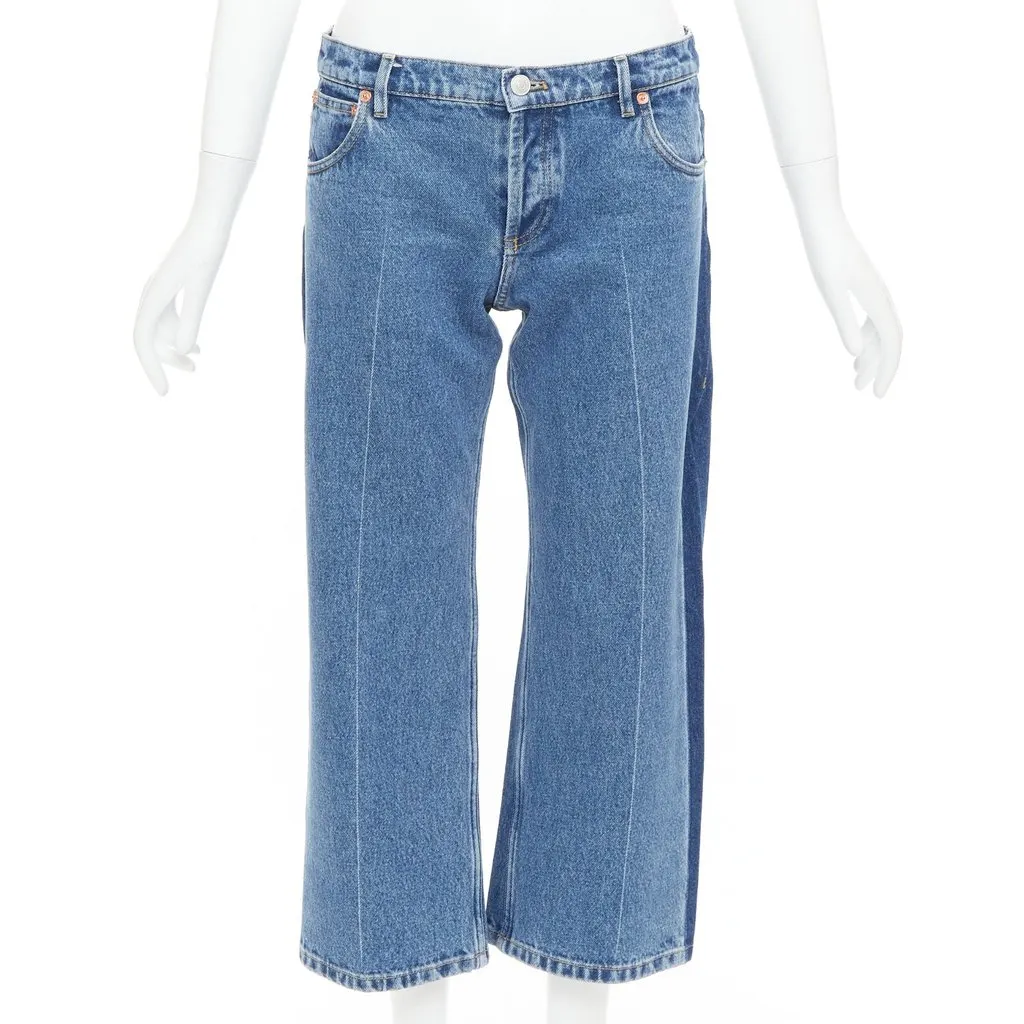 Balenciaga Blue Denim Jeans Blue Denim Very good - Inside View
