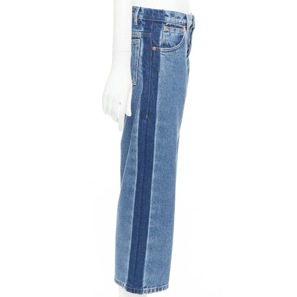 Balenciaga Blue Denim Jeans Blue Denim Very good - Model View