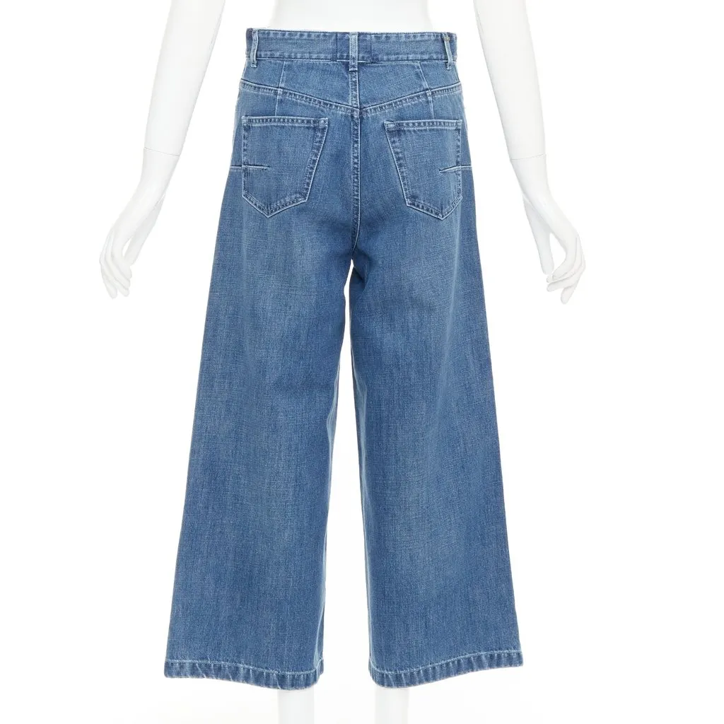 Dior Blue Cotton Jeans Blue Cotton Very good - Box View