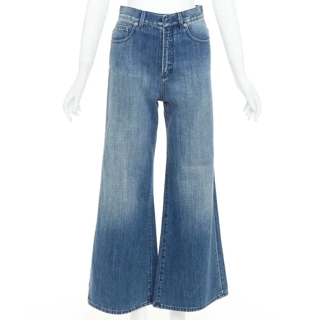 Dior Blue Denim Jeans Blue Denim Very good - Front View