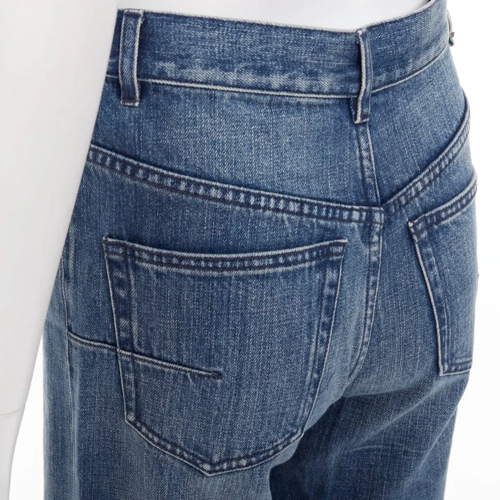 Dior Blue Denim Jeans Blue Denim Very good - Back View