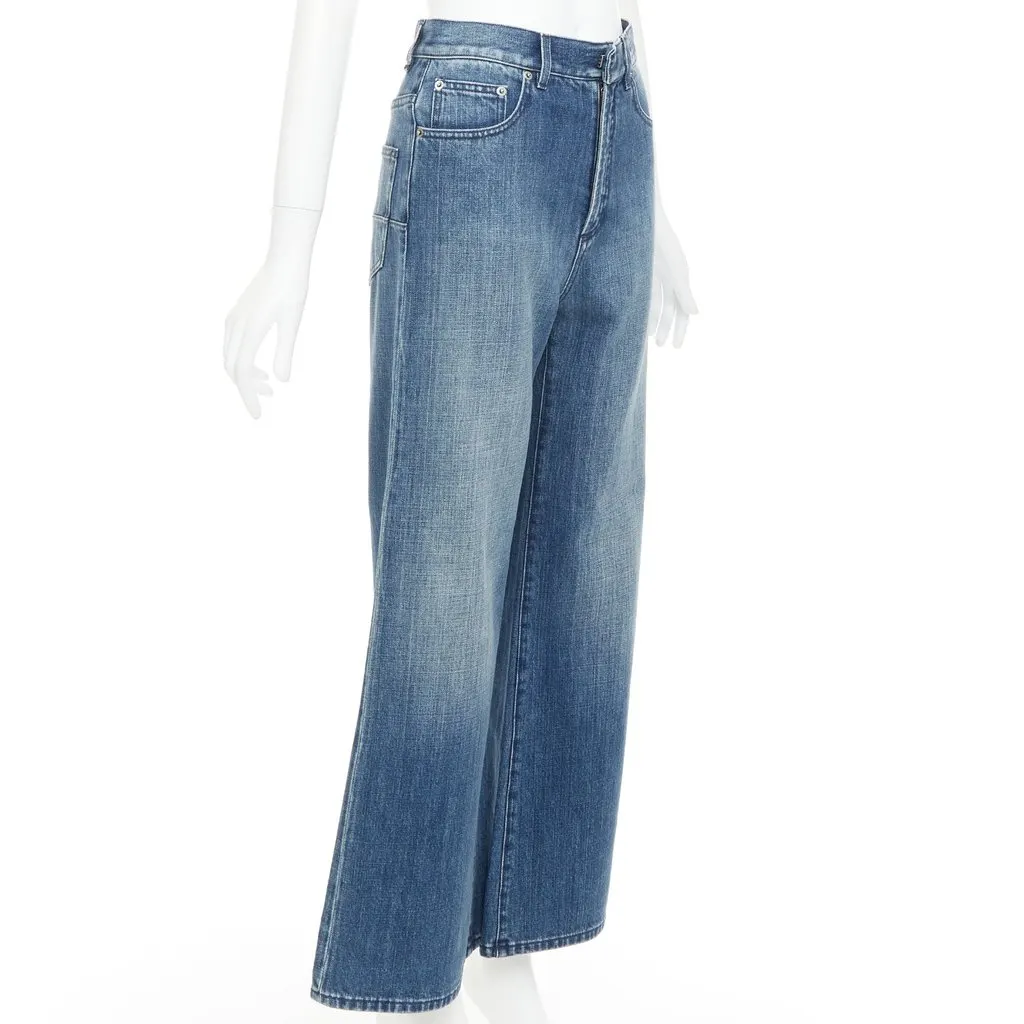 Dior Blue Denim Jeans Blue Denim Very good - Inside View