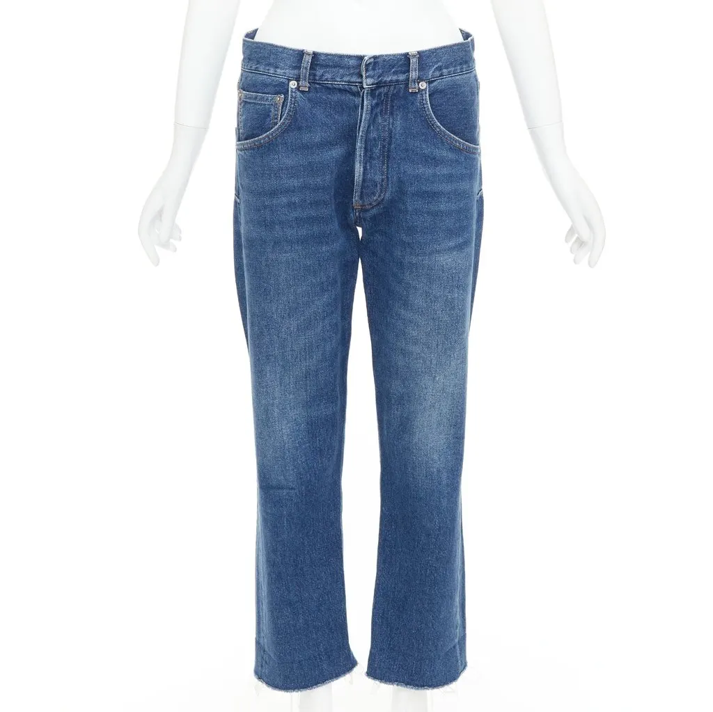 Dior Blue Denim Jeans Blue Denim Very good - Front View
