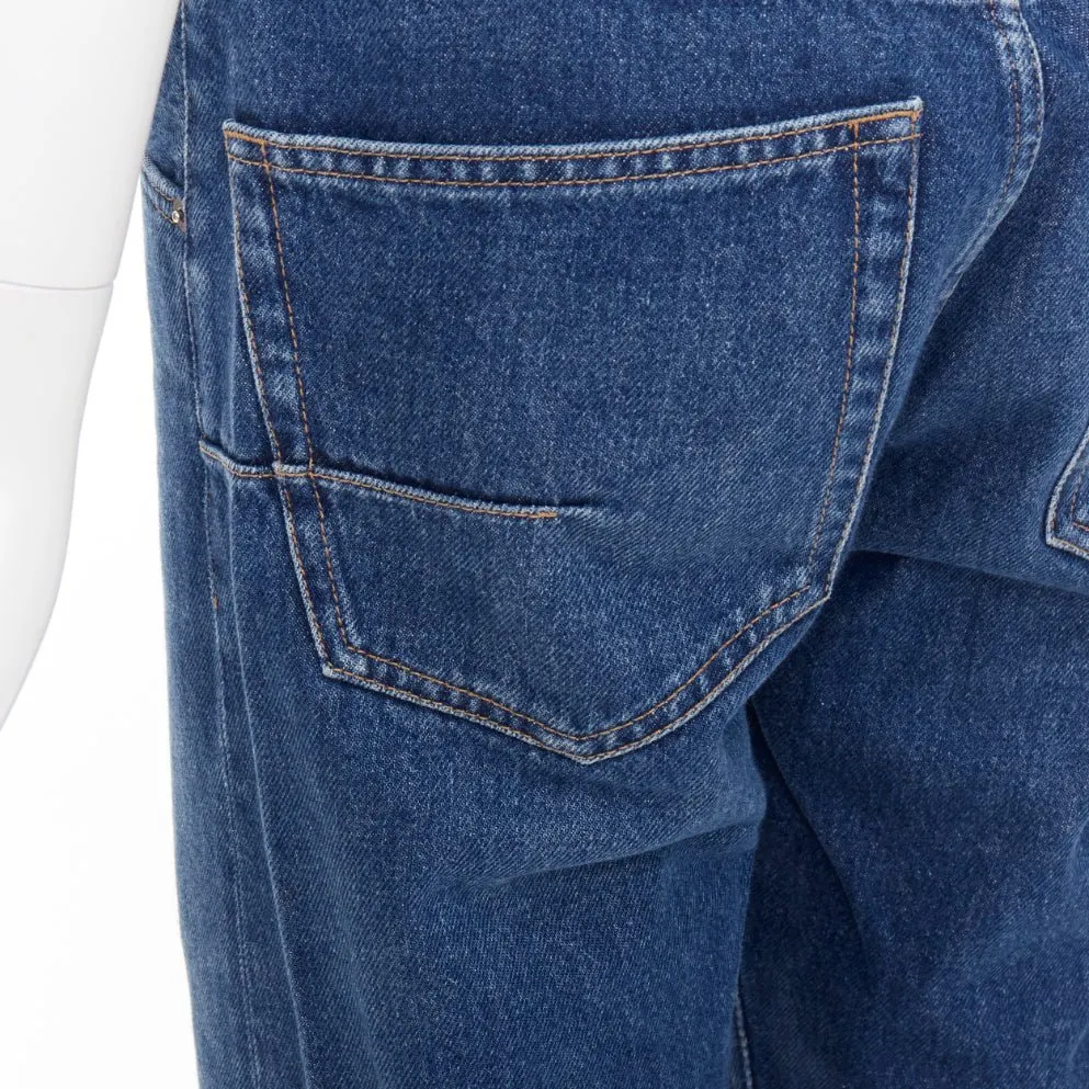 Dior Blue Denim Jeans Blue Denim Very good - Back View