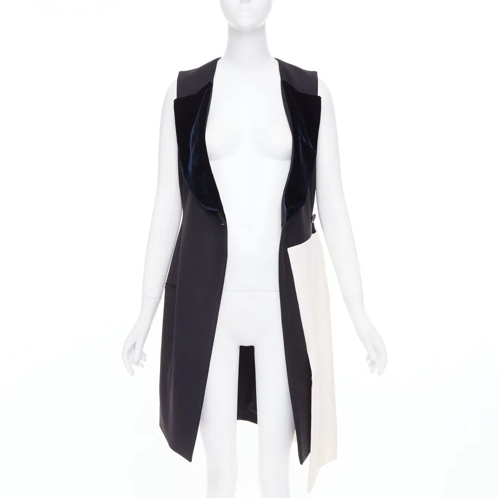 Dior Black Wool Dress Black Wool Very good - Inside View