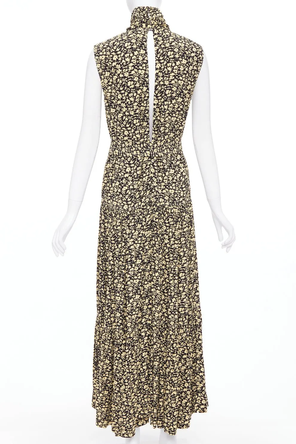 Celine Yellow Viscose Dress Yellow Viscose Very good - Box View