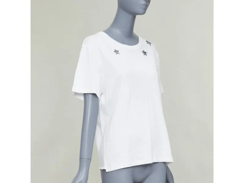 Saint Laurent Ecru Cotton Top Ecru Cotton Fair - Inside View
