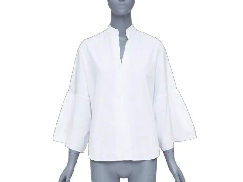 Valentino White Cotton Top White Cotton Very good - Front View