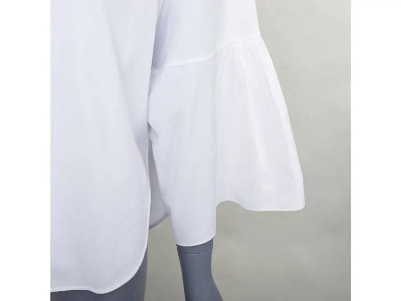 Valentino White Cotton Top White Cotton Very good - Back View