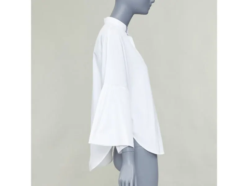 Valentino White Cotton Top White Cotton Very good - Model View
