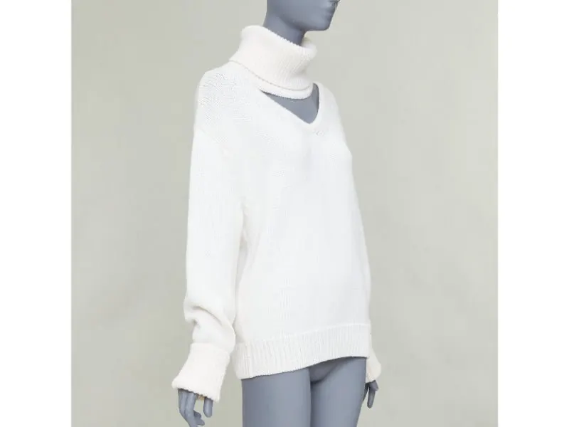 Monse Ecru Wool Knitwear Ecru Wool Very good - Inside View