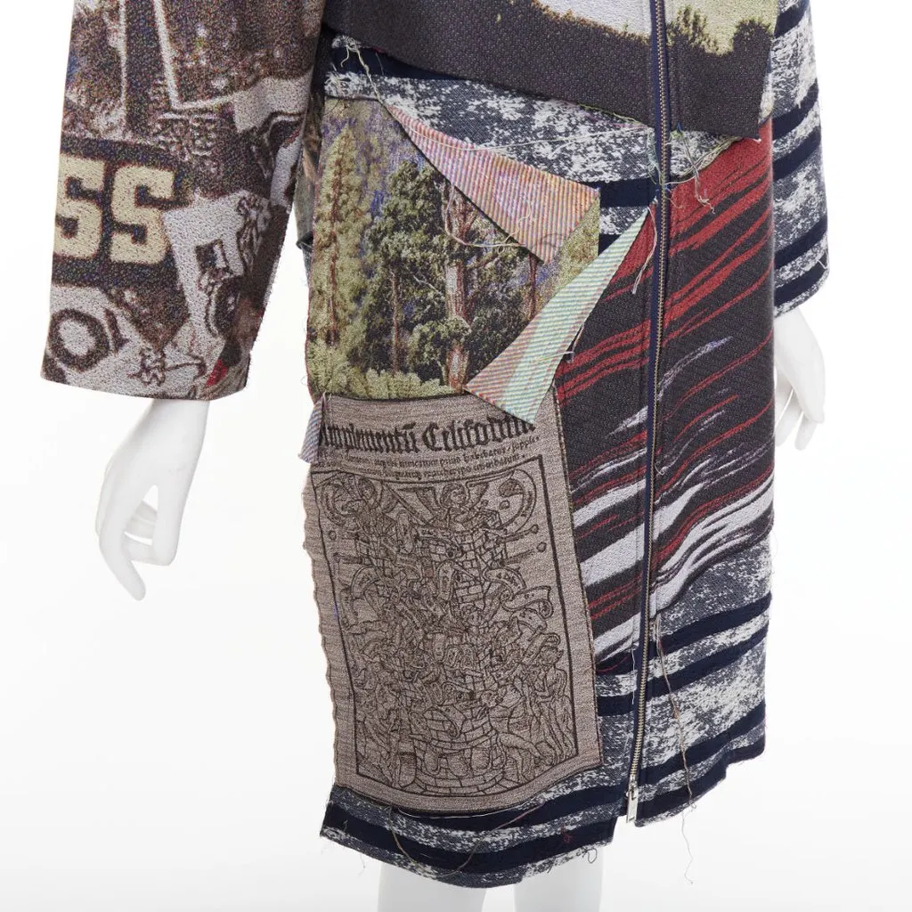 Mihara Yasuhiro MultiColor Cotton Coat MultiColor Cotton Very good - Back View