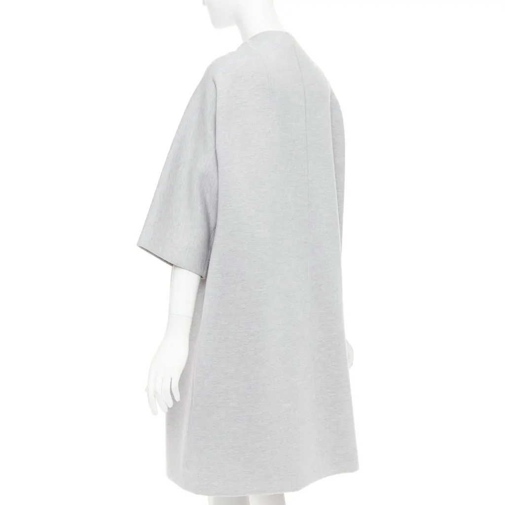 Dior Grey Wool Coat Grey Wool Very good - Box View