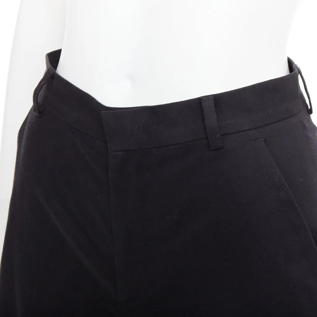Red Valentino Black Cotton Shorts Black Cotton Very good - Back View