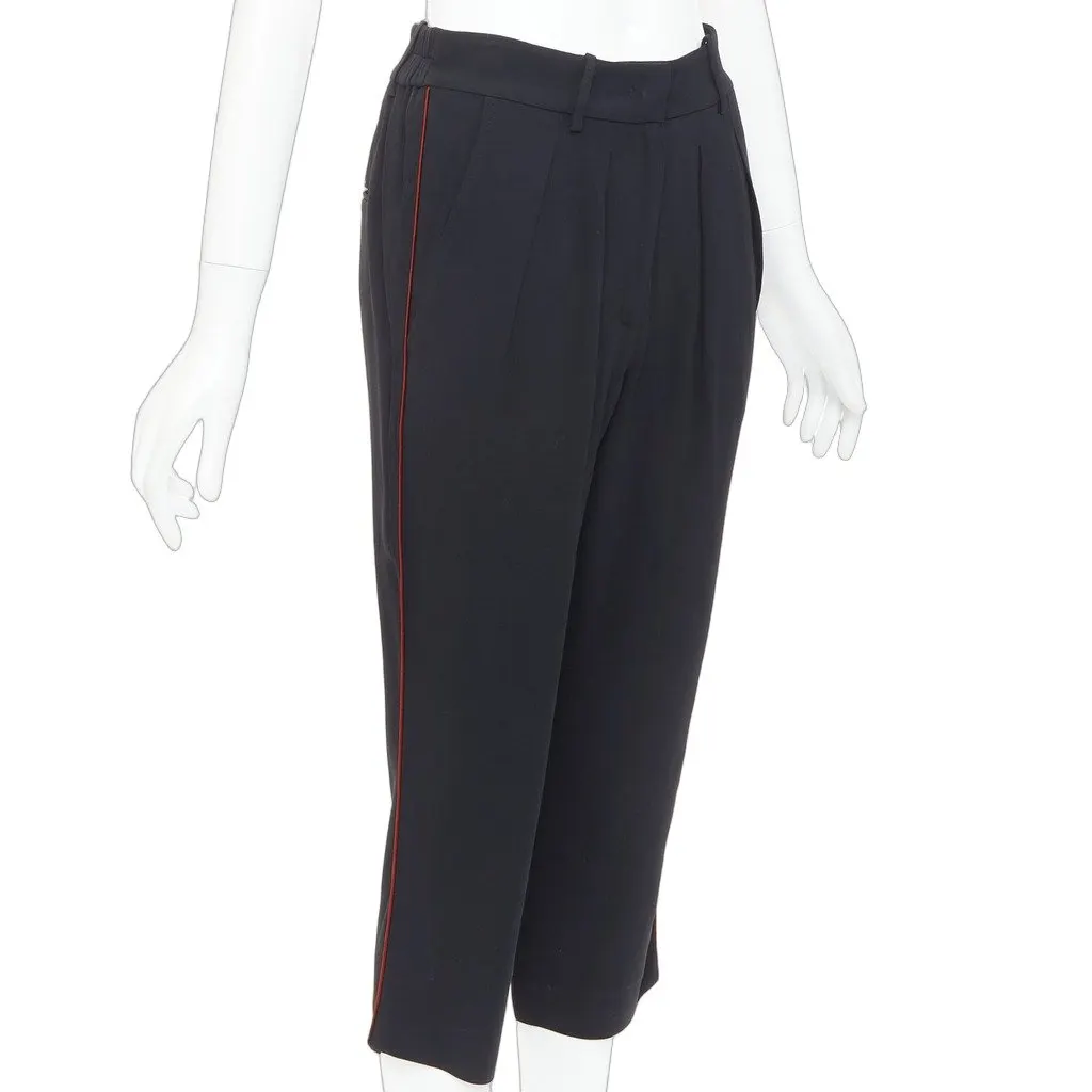 Isabel Marant Black Viscose Trouser Black Viscose Very good - Front View