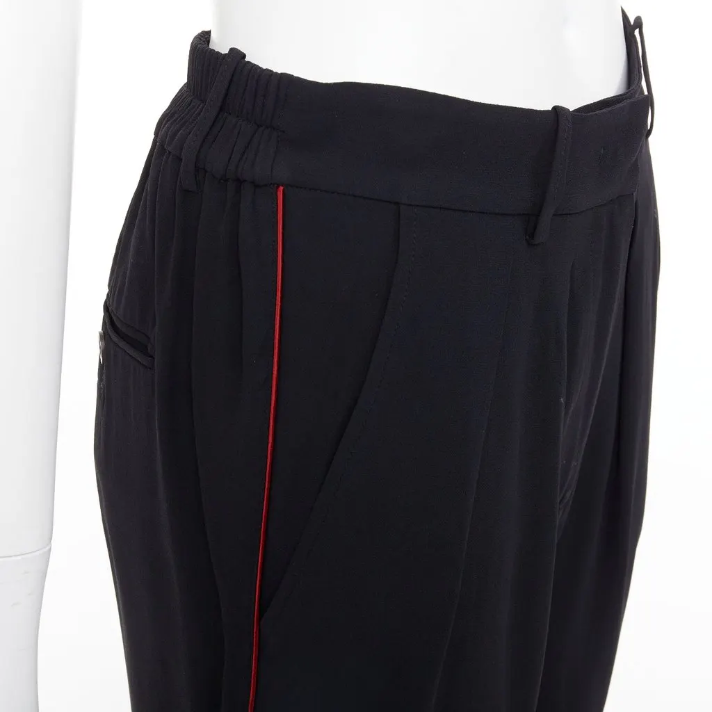 Isabel Marant Black Viscose Trouser Black Viscose Very good - Back View