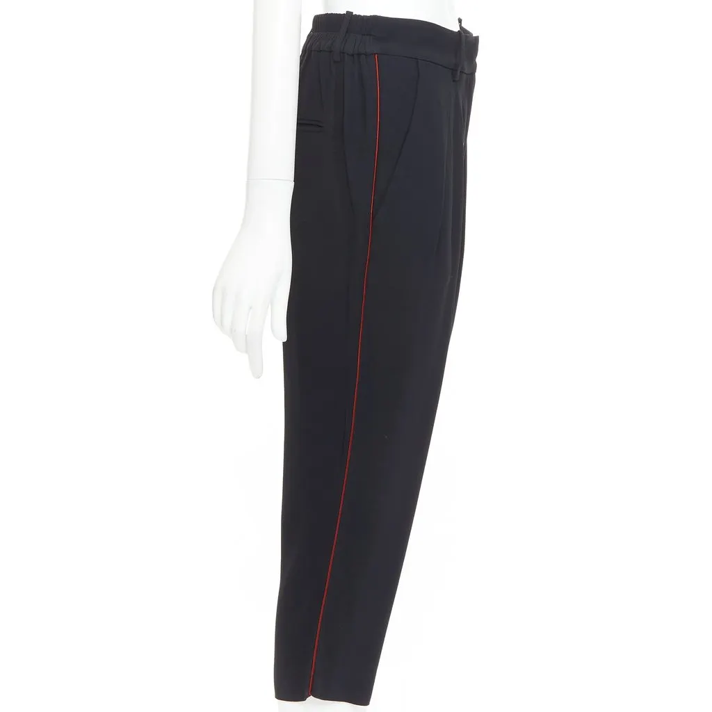 Isabel Marant Black Viscose Trouser Black Viscose Very good - Model View