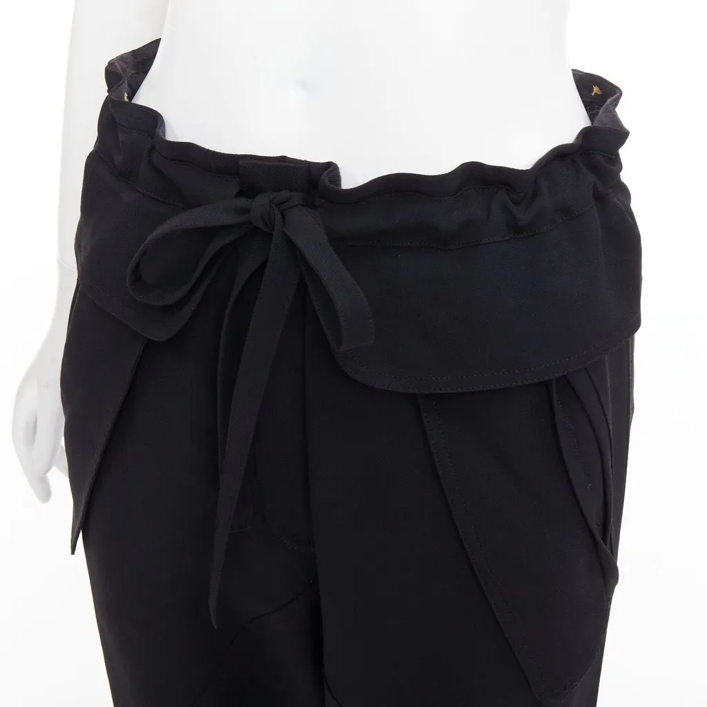 Chloé Black Trouser Black Good - Back View