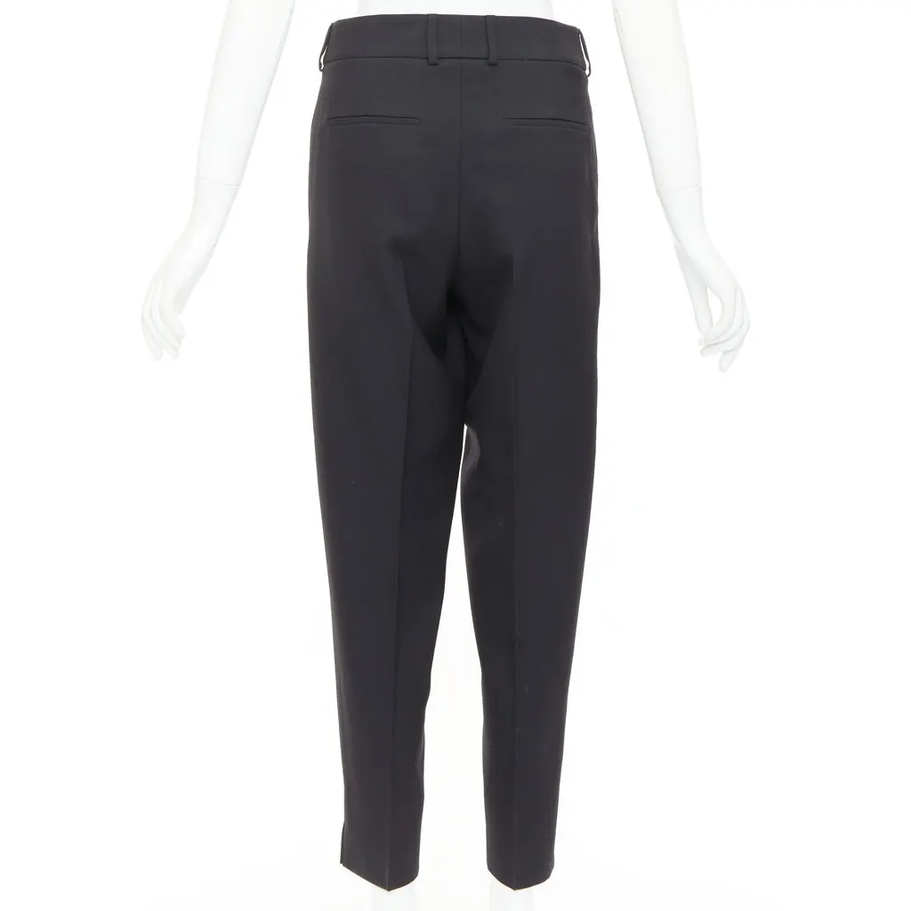 Saint Laurent Black Wool Trouser Black Wool Very good - Box View
