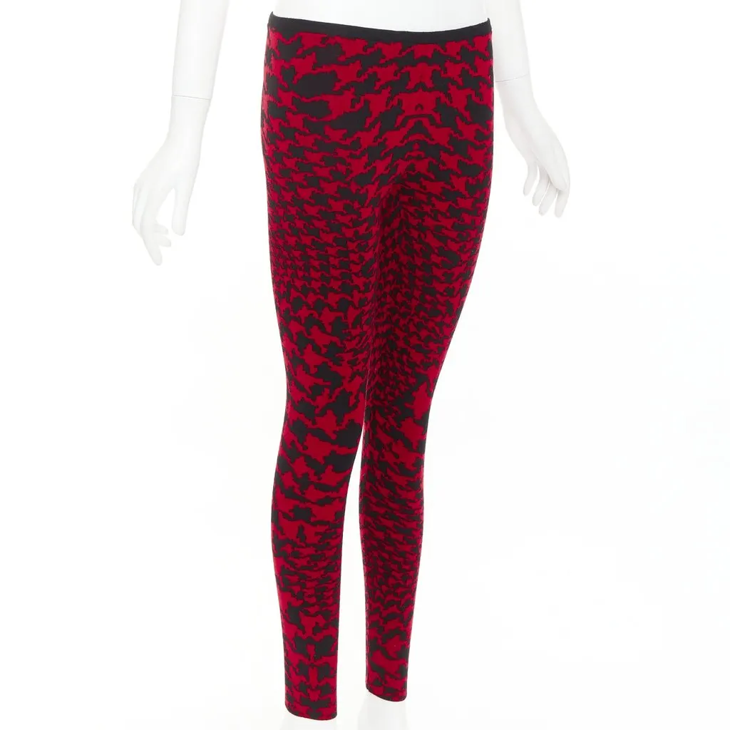 Alexander McQueen Red Wool Trouser Red Wool Very good - Inside View