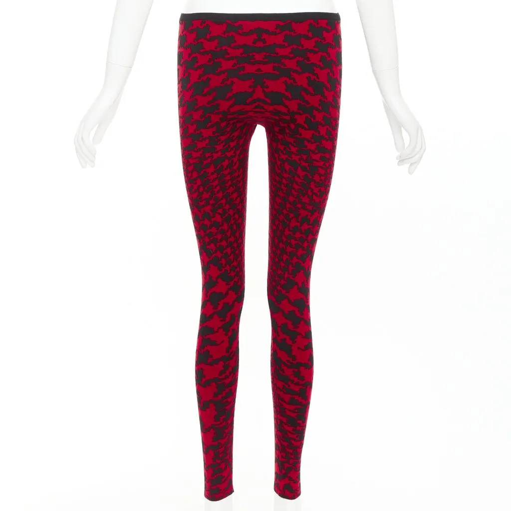 Alexander McQueen Red Wool Trouser Red Wool Very good - Box View