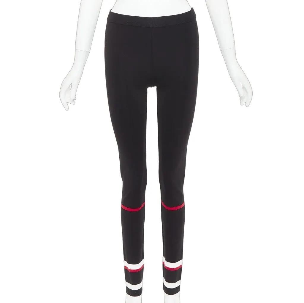 Givenchy Black Viscose Trouser Black Viscose Very good - Front View