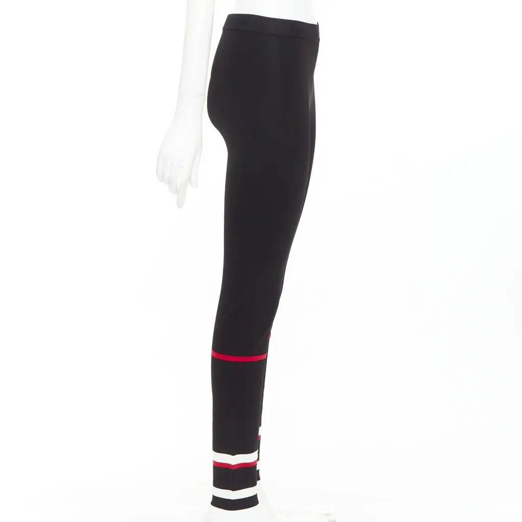 Givenchy Black Viscose Trouser Black Viscose Very good - Model View