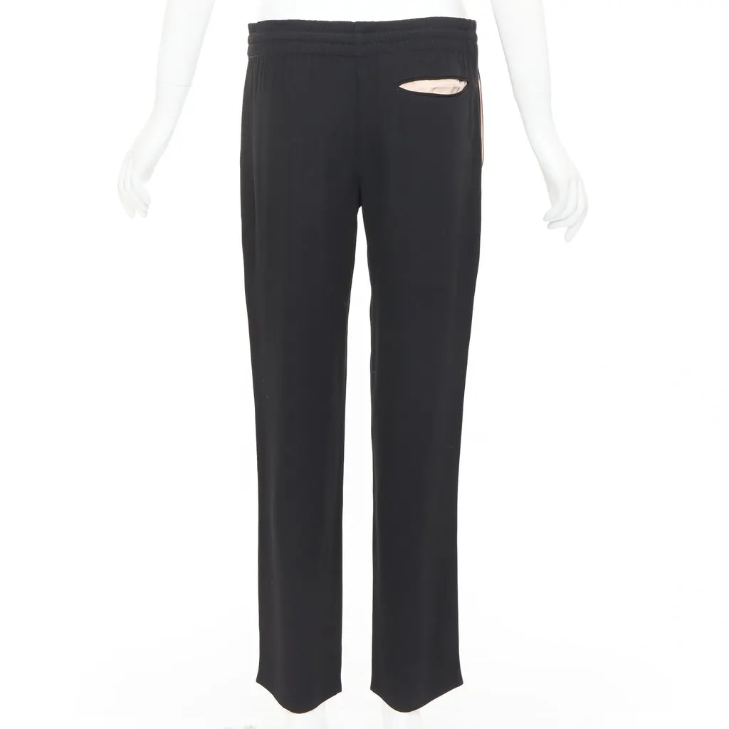 Celine Black Viscose Trouser Black Viscose Very good - Box View