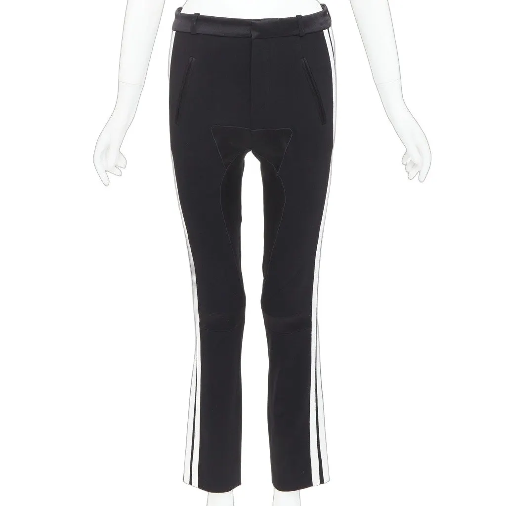 Balenciaga Black Trouser Black Acetate Very good - Front View