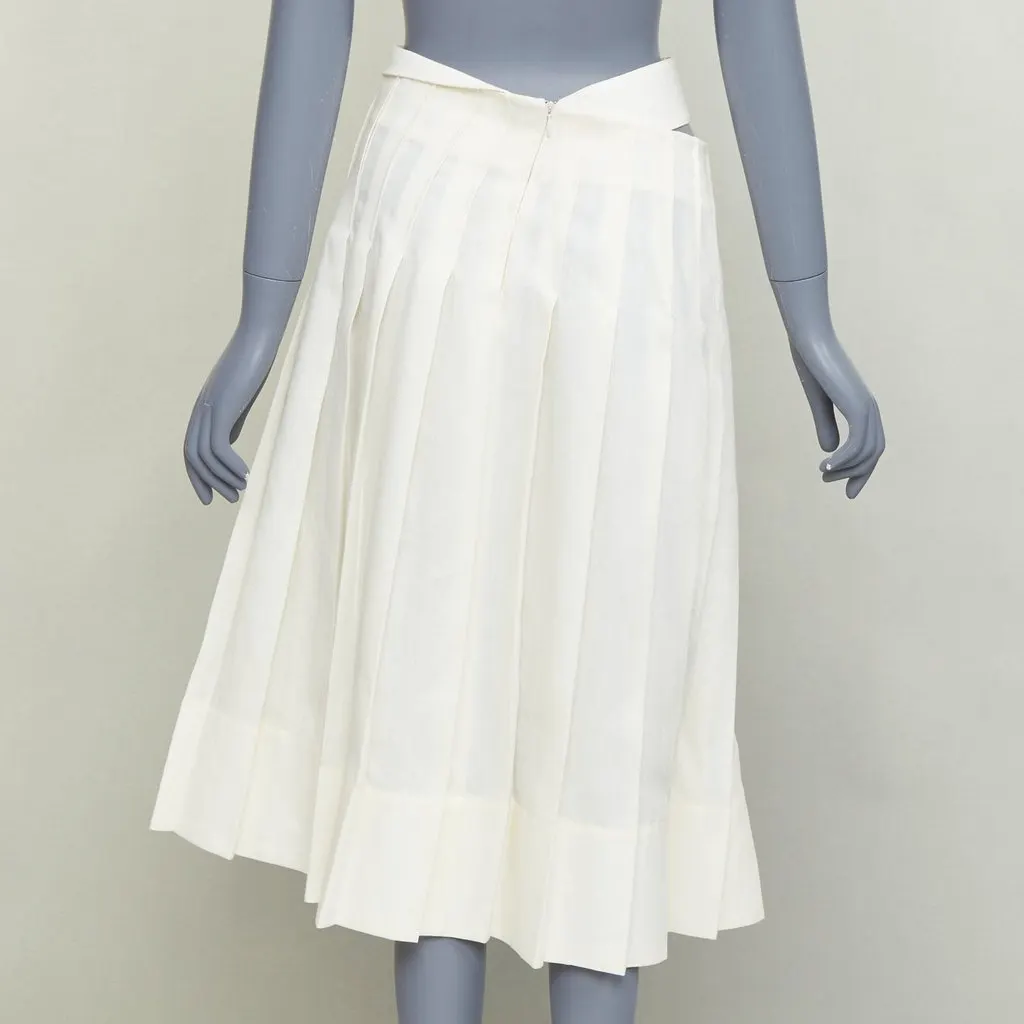Jacquemus Ecru Linen Skirt Ecru Linen Very good - Box View