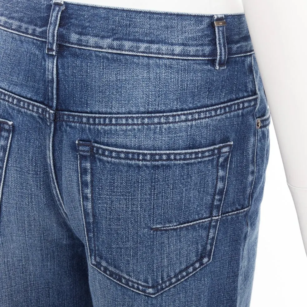 Dior Blue Cotton Jeans Blue Cotton Very good - Back View