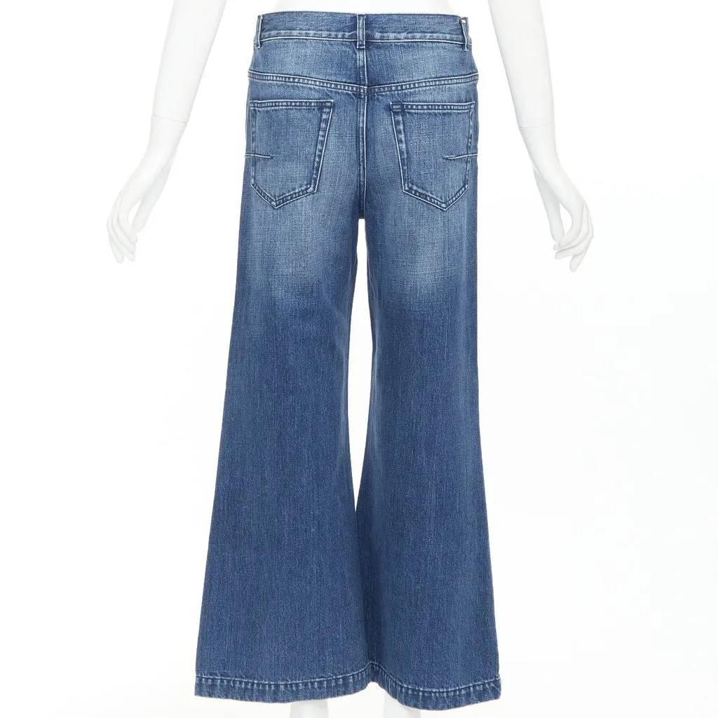 Dior Blue Cotton Jeans Blue Cotton Very good - Box View