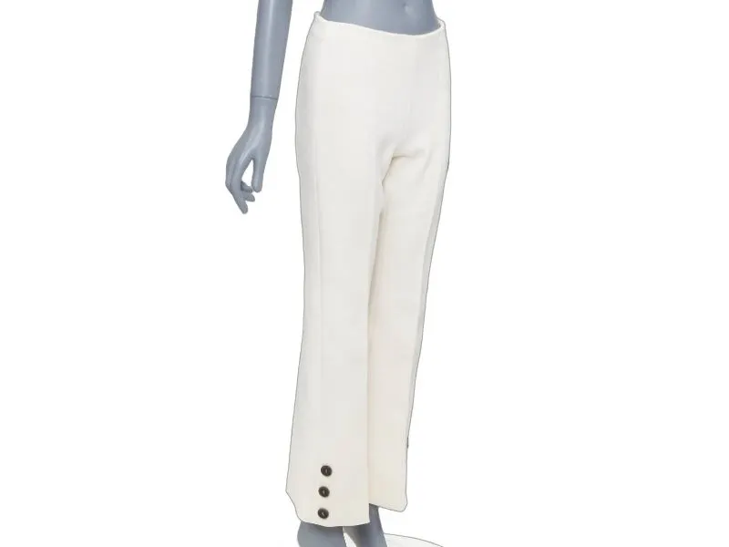 Sonia Rykiel Ecru Trouser Ecru Very good - Front View