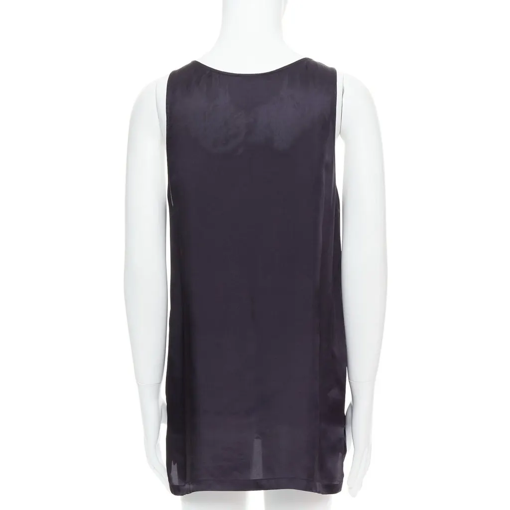 Dries Van Noten Gothic Tank Top Black Viscose Very good - Box View