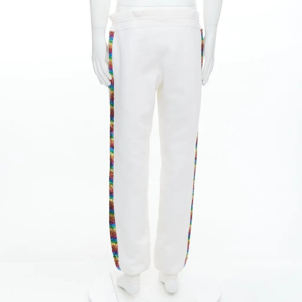 Marc Jacobs Sequin Jogger Pants Ecru Fair - Box View
