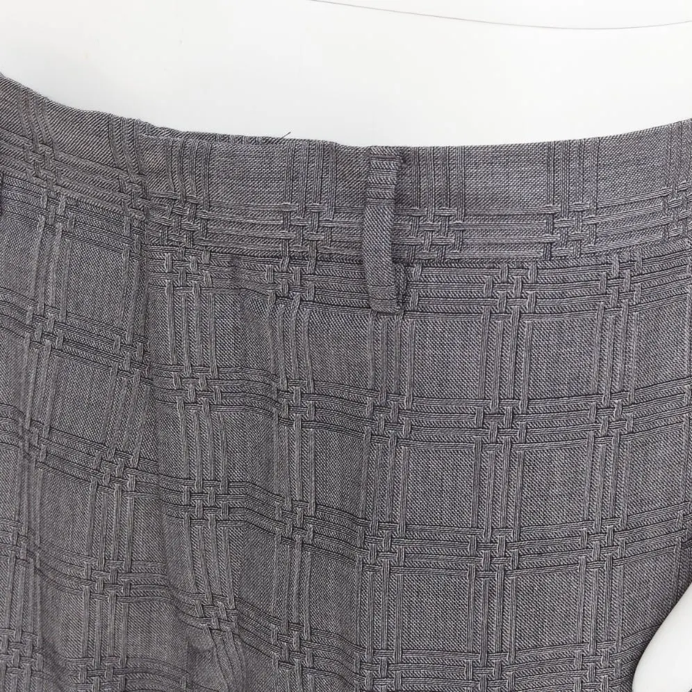 Versace Grey Wool Trouser Grey Wool Very good - Back View