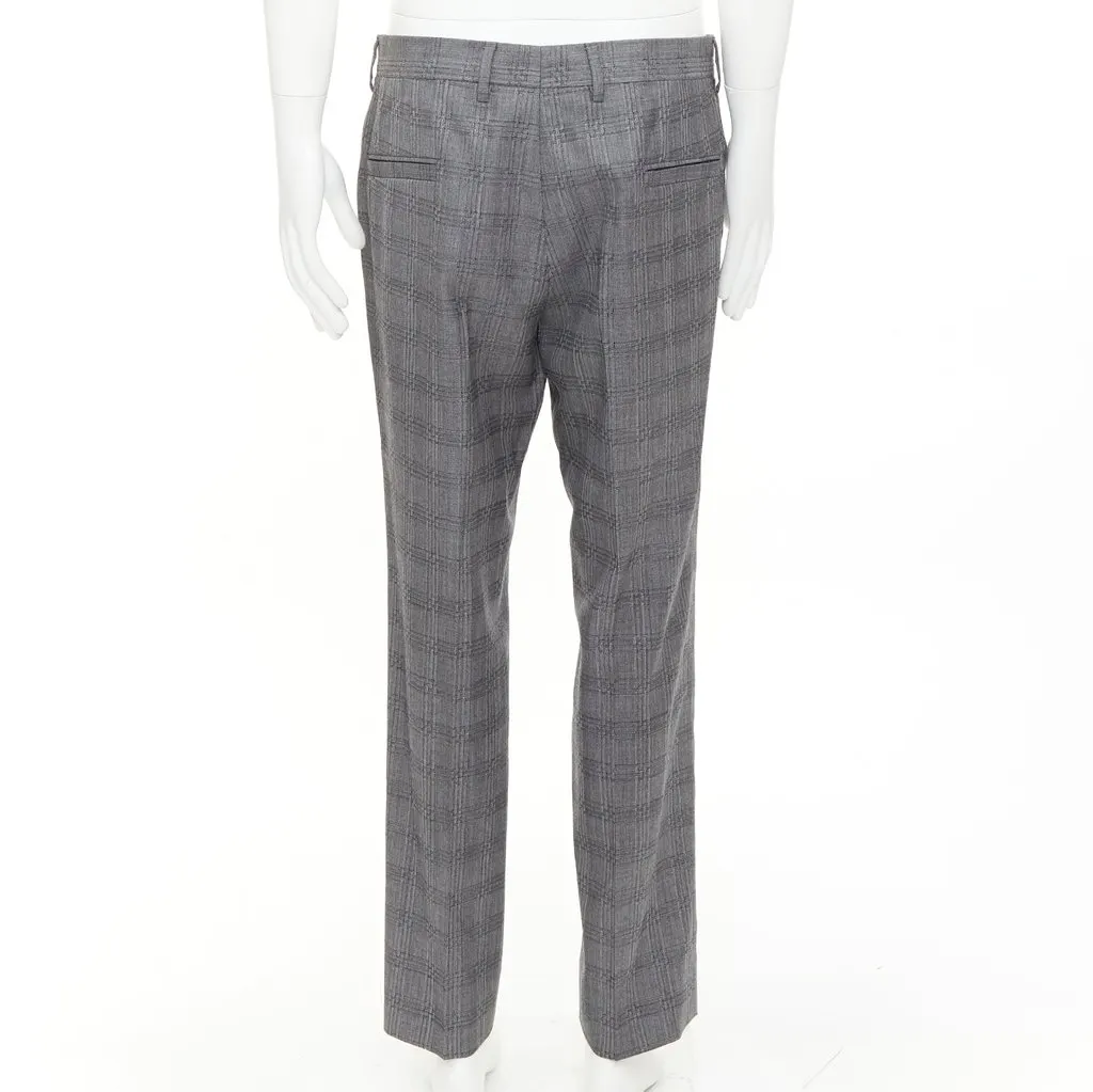 Versace Grey Wool Trouser Grey Wool Very good - Box View