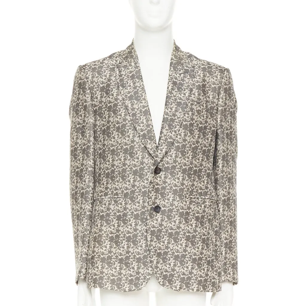 John Galliano Beige Cotton Jacket Beige Cotton Very good - Front View