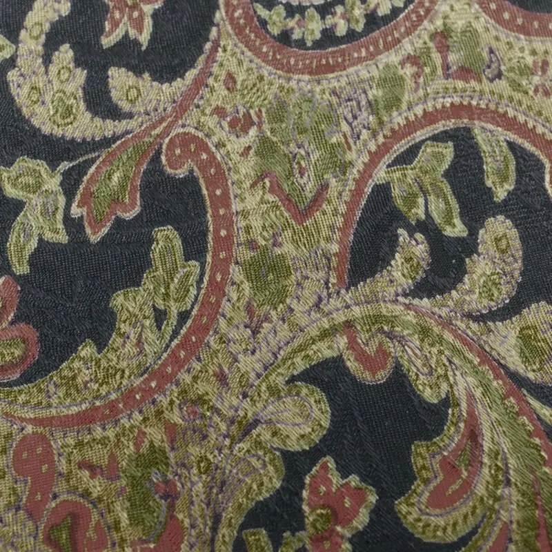 Dior Paisley Print Tie Navy Silk Very good - Inside View