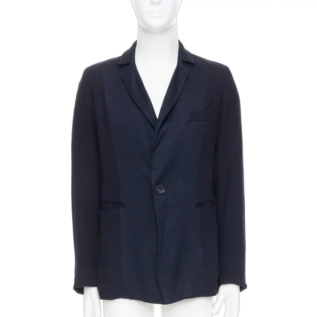 STEPHAN SCHNEIDER Navy Soft Boxy Blazer Navy Fair - Front View