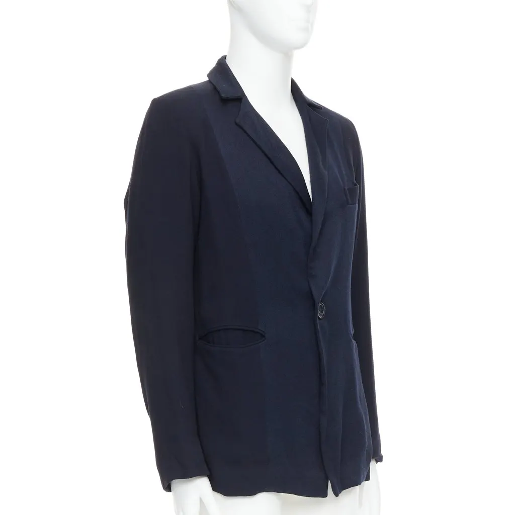 STEPHAN SCHNEIDER Navy Soft Boxy Blazer Navy Fair - Model View