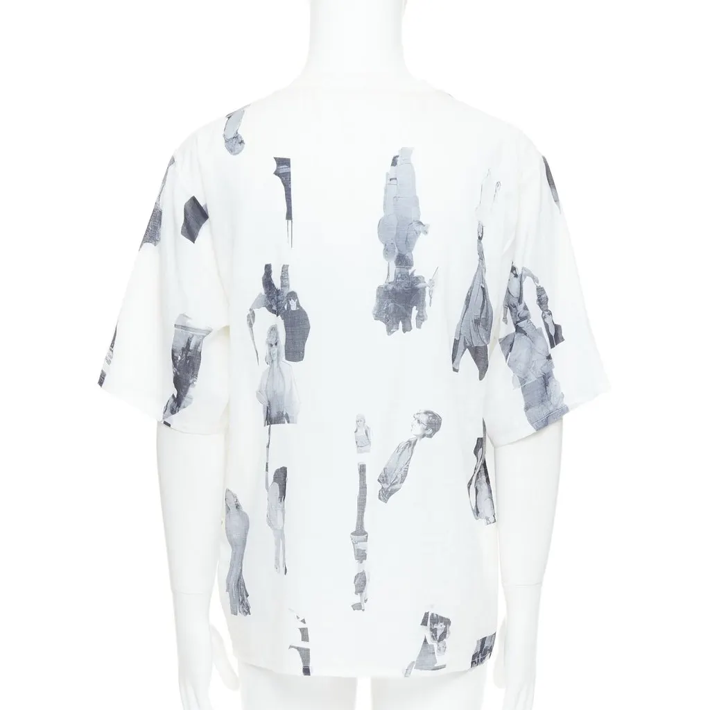 Bless Abstract Print Top White Cotton Good - Box View