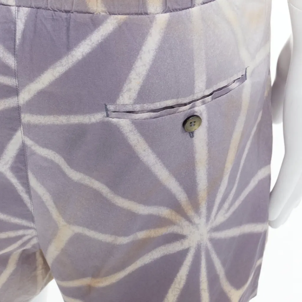 Marni Front Pleats Culottes MultiColor Cotton Fair - Back View