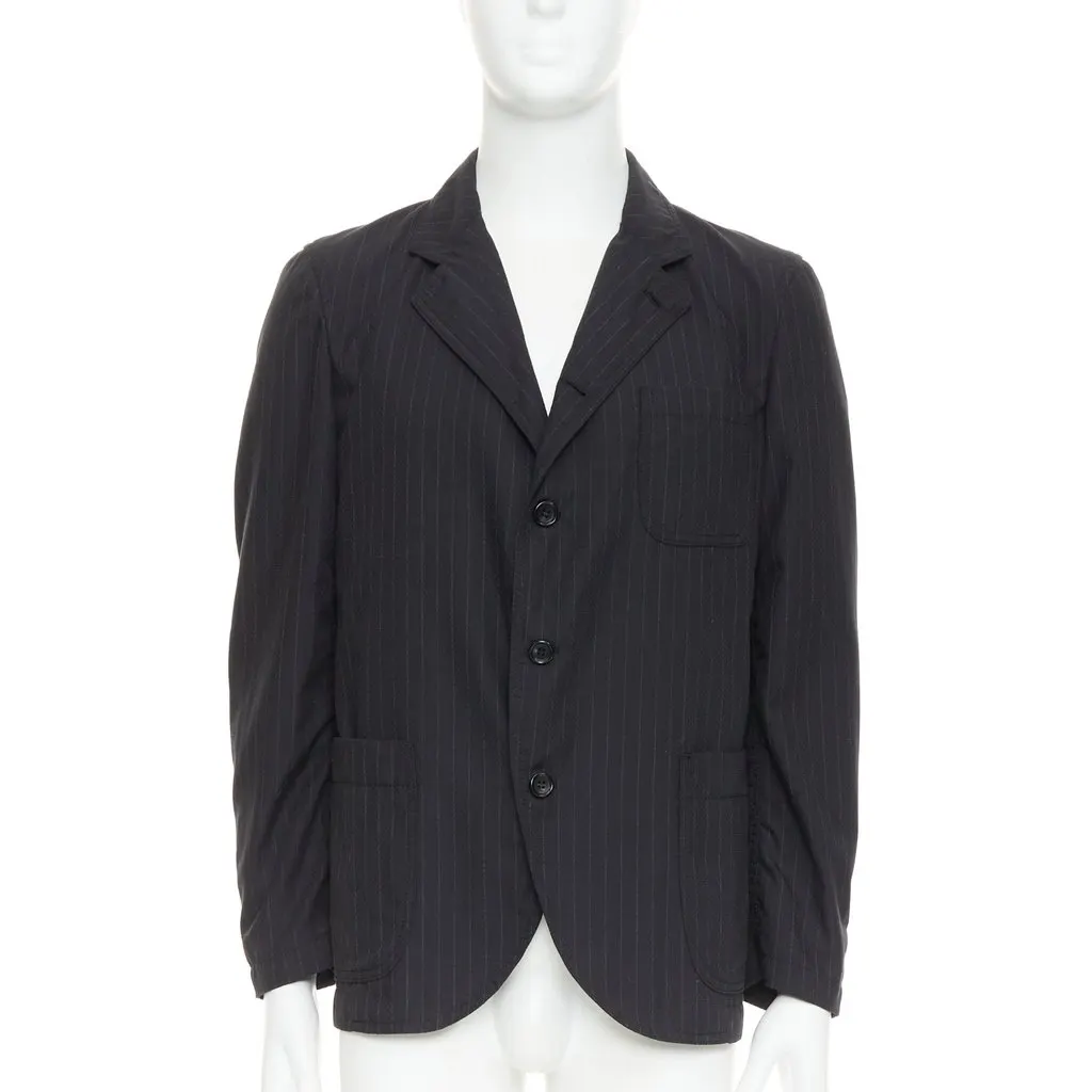 Comme Des Garcons Grey Polyester Jacket Grey Polyester Very good - Front View