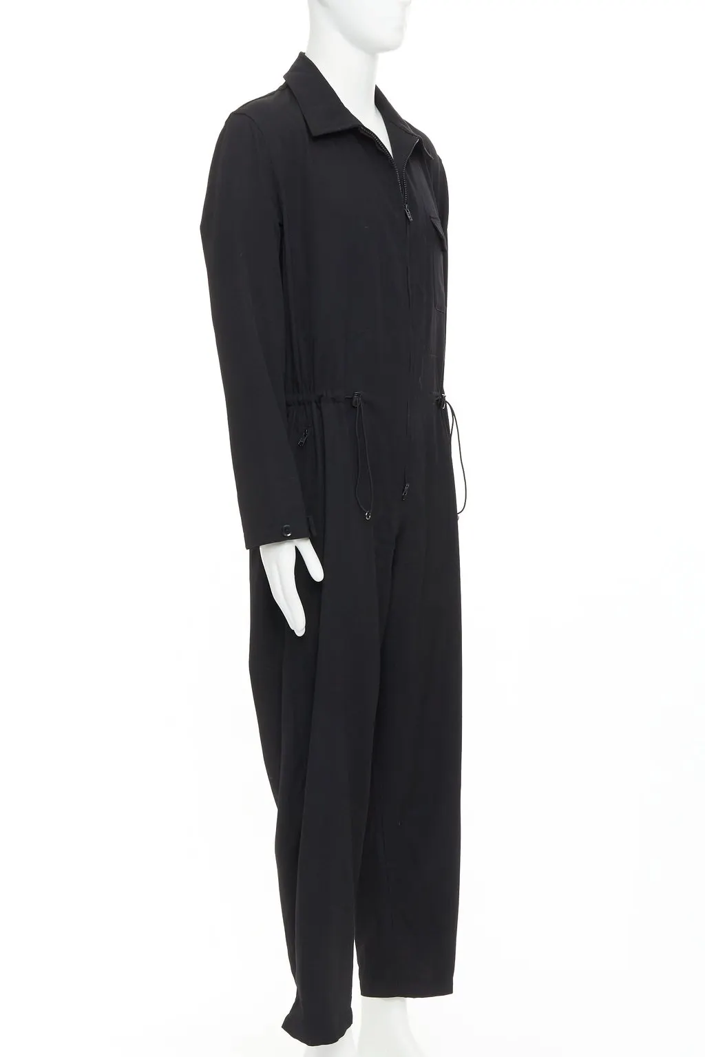 Yohji Yamamoto Black Wool Trouser Black Wool Very good - Inside View