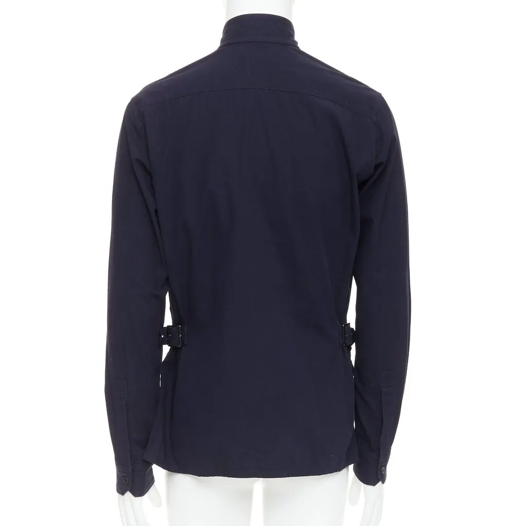 Yohji Yamamoto Navy Cotton Shirt Navy Cotton Good - Box View