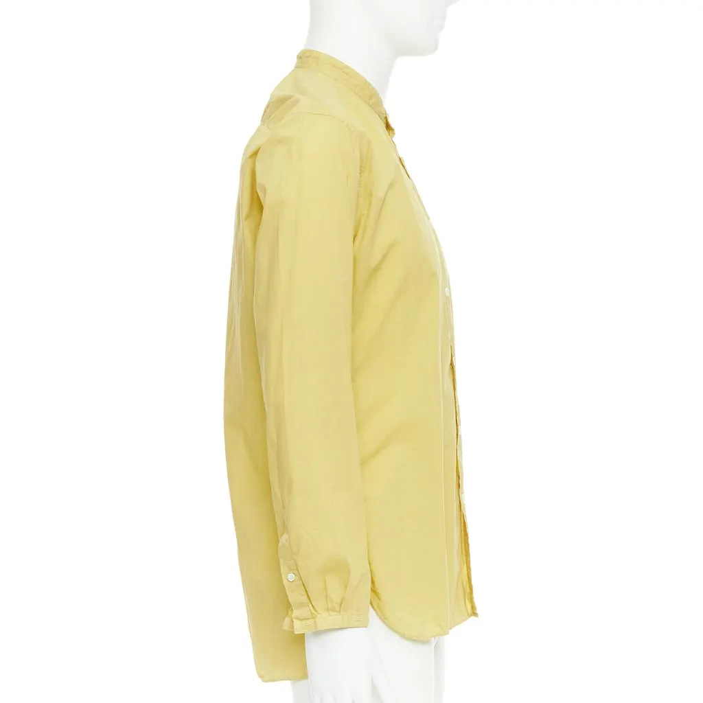 Lanvin Yellow Cotton Shirt Yellow Cotton Good - Model View