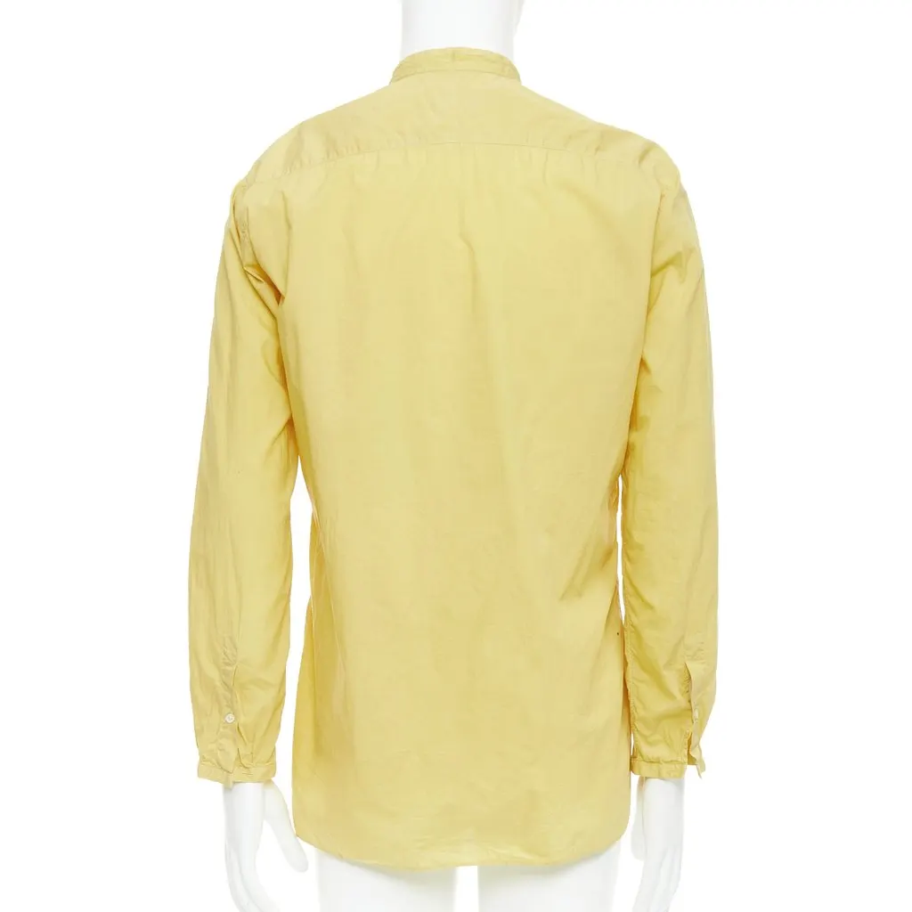 Lanvin Yellow Cotton Shirt Yellow Cotton Good - Box View