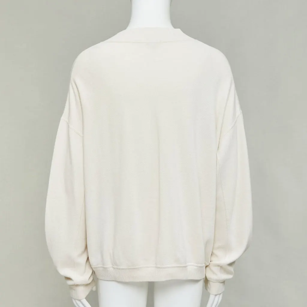 Giorgio Armani Ecru Wool Knitwear Ecru Wool Good - Box View