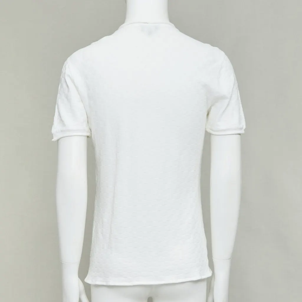 Giorgio Armani White Polyester Knitwear White Polyester Very good - Box View